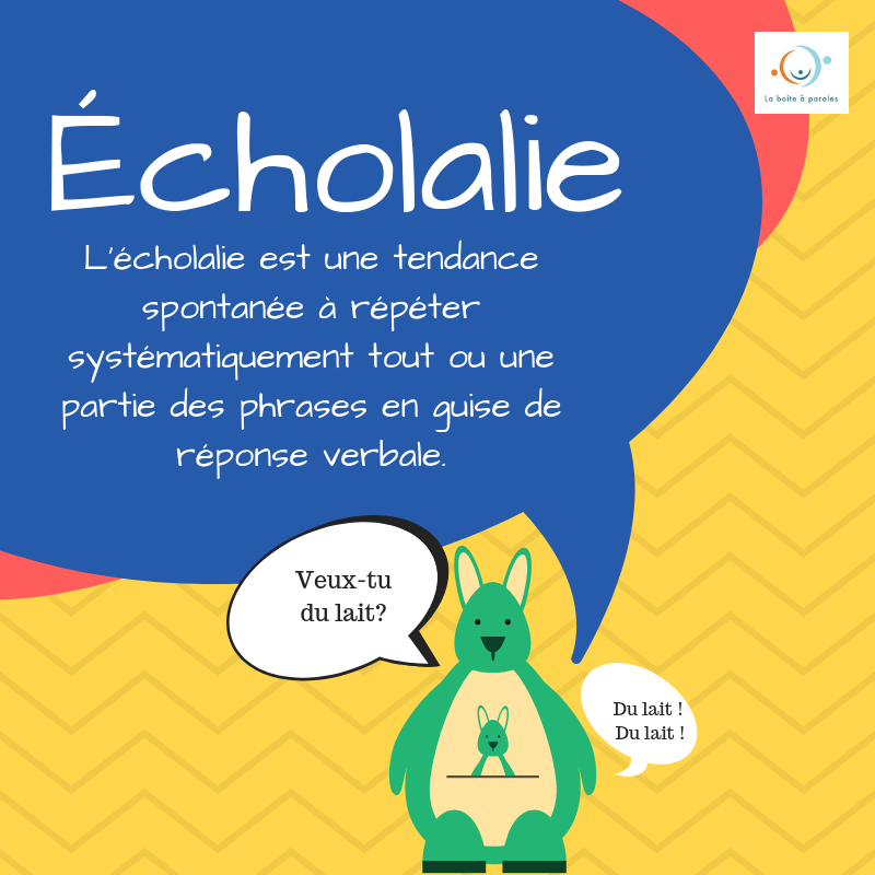 Mon enfant répète 10 fois la même chose