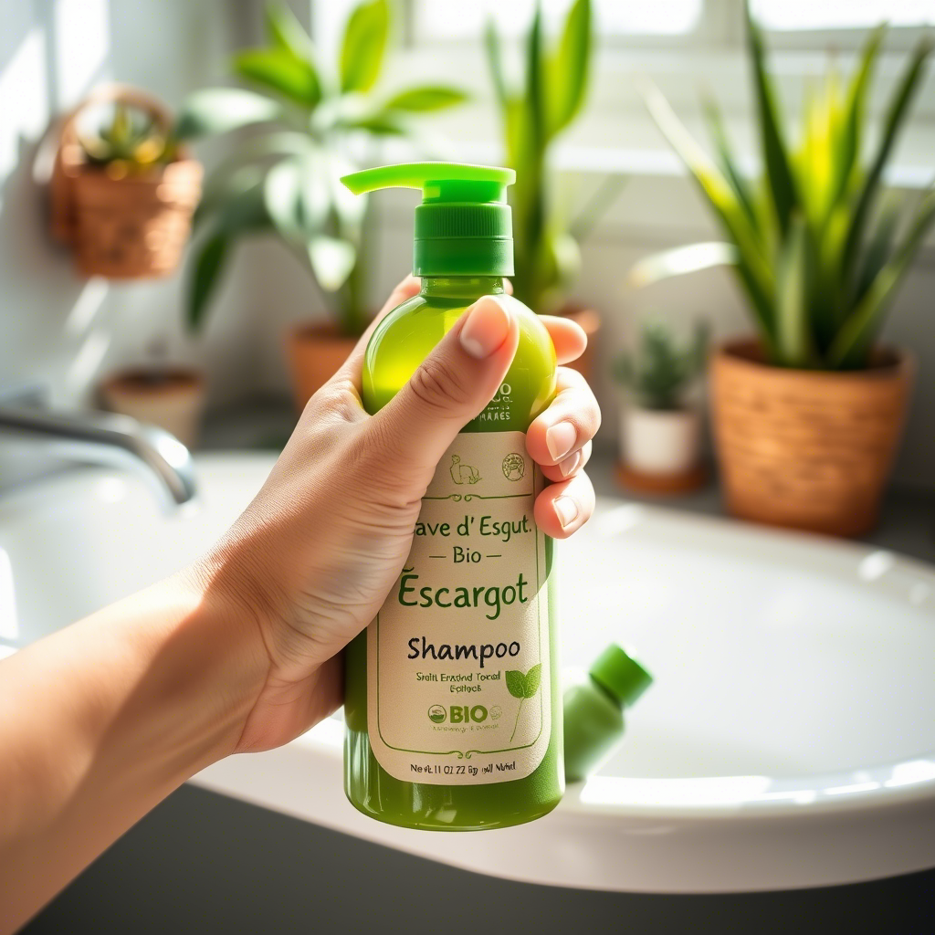 Shampoing Bave d'Escargot Bio