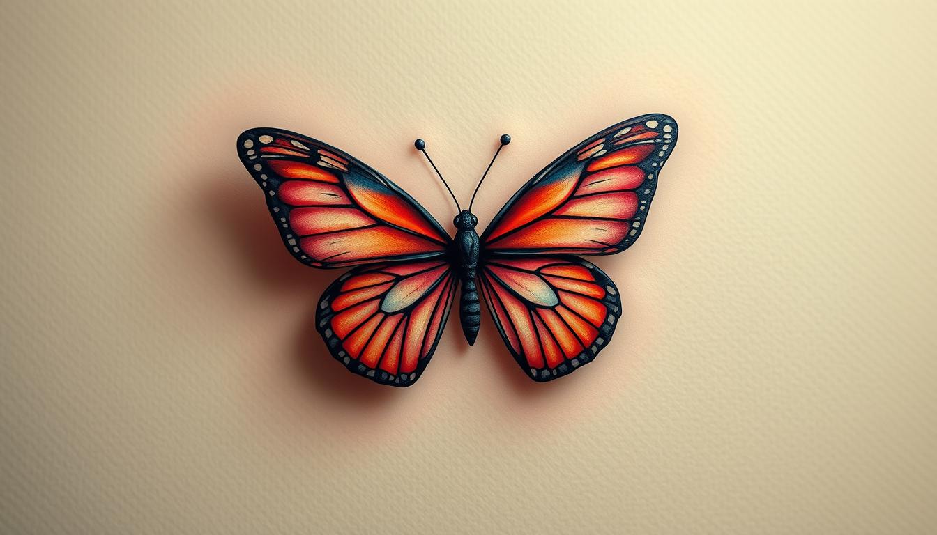 signification du tatouage papillon