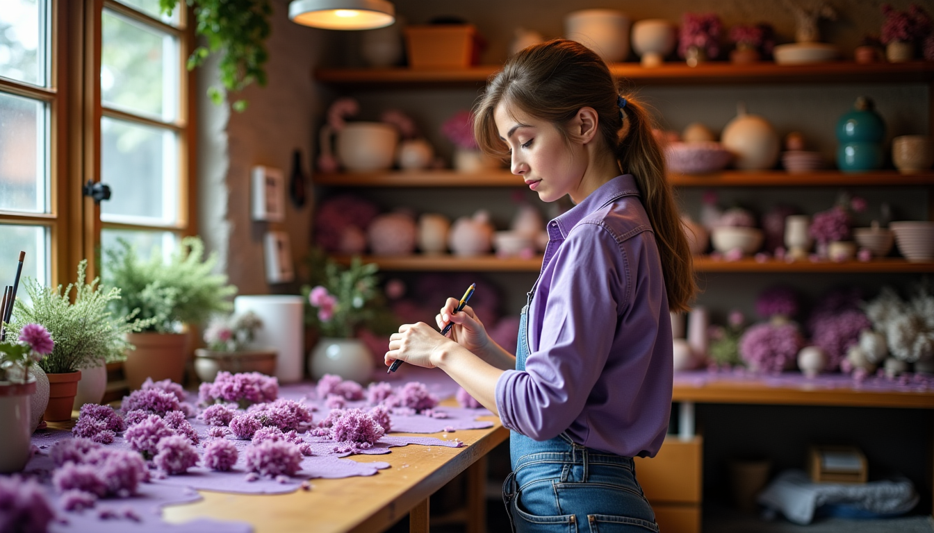 Illustration : cette description, que l'on retrouve souvent, résume parfaitement — chouette mauve : créations originales et cadeaux personnalisés pour toutes vos occasions